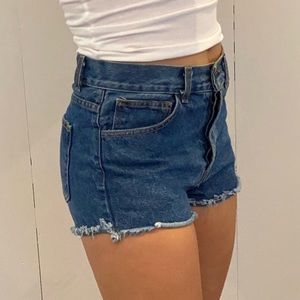 NEW John Galt high waisted jean shorts